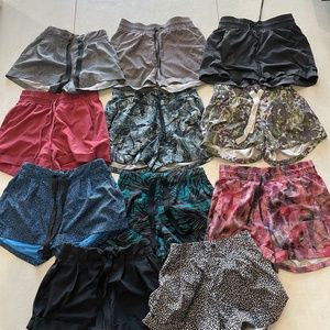 Lululemon Spring Break Away shorts - Size 2 lot of 11x